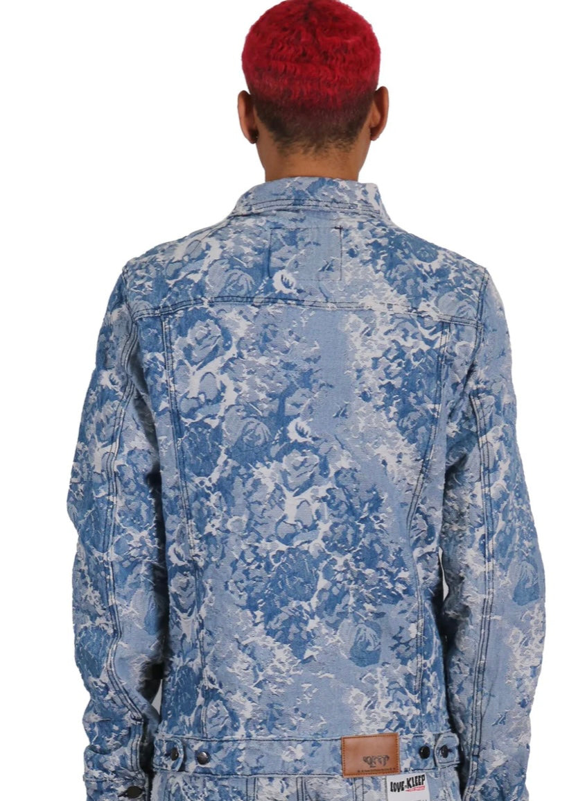 PREMIUM HEAVY PRINT DENIM JACKET