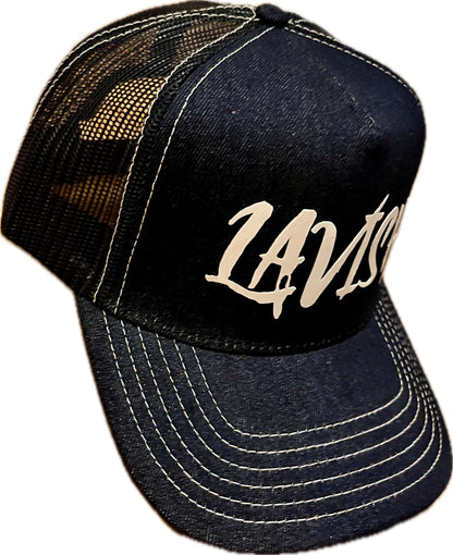 Lavish denim hat