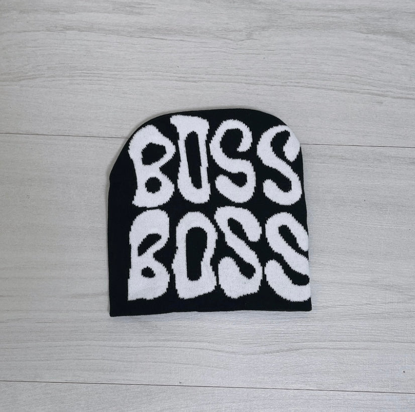 BOSS KNIT BEENIE