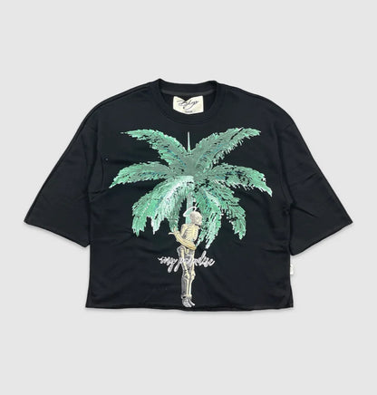 PARADISE CROPPED TEE