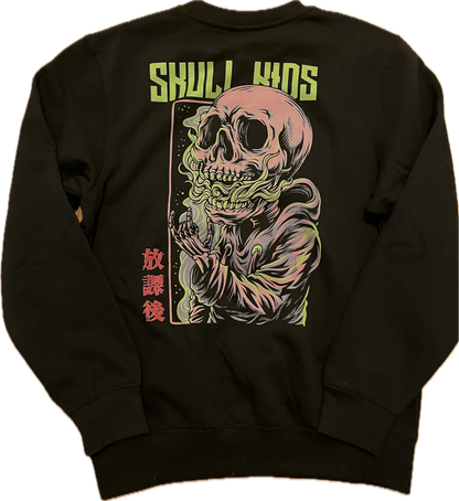 Lavish Skull kids crew neck