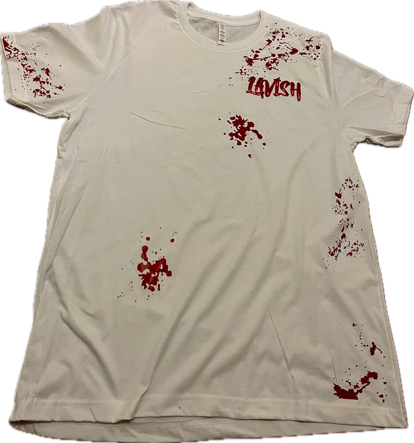 Lavish t-shirt red splash