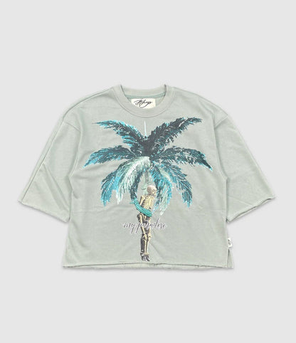 PARADISE CROPPED TEE